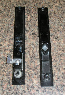 rear side of common latch