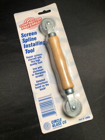 Screen roller often found in hardware stores