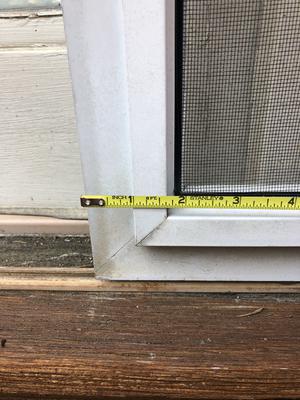 broken screen door roller for french door