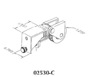 Door Roller for 3 Panel Patio Door