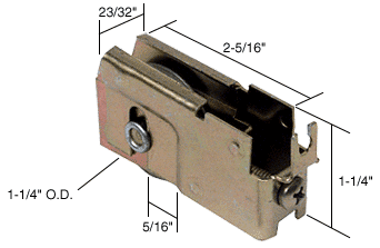 D1526 replacement patio door roller