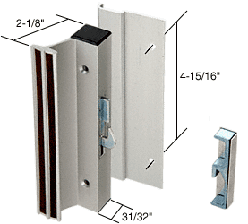 Sliding patio door handles - Replacing surface mount handles