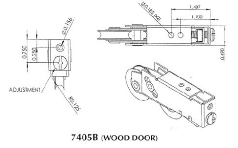 Patio roller - 7405B