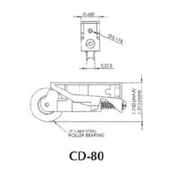 Patio roller - CD80