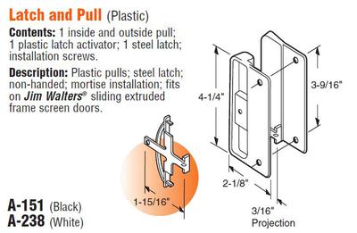 Prime Line A 151 Screen door handle