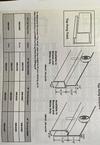 SLIDE ON STYLE TOP HUNG ROLLER FRAME