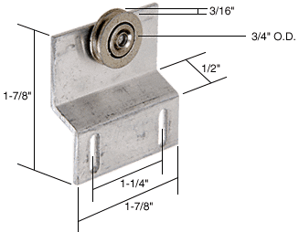 TOP HUNG ROLLER