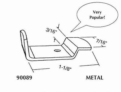 ALUMINUM SCREEN CLIP
