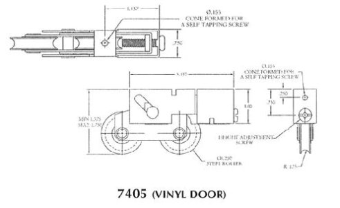 Patio roller - 7405