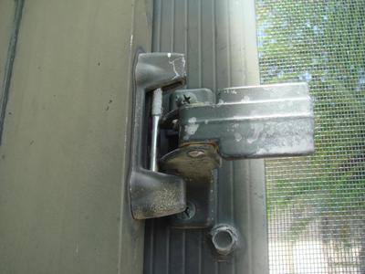 Screen Door Will Not Open From Outside