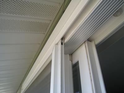 screen door in top channel