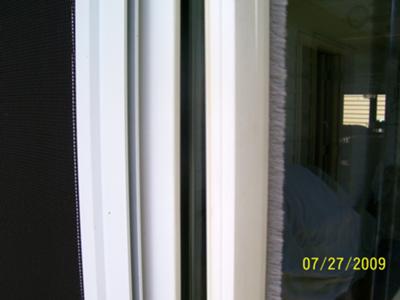 Finseal style bugstrip on a screen doo